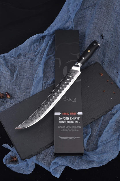 Kiritsuke Chef's Knife 8 Inch Damascus Japanese VG10 Super Steel 67 Layer High Carbon Stainless Steel