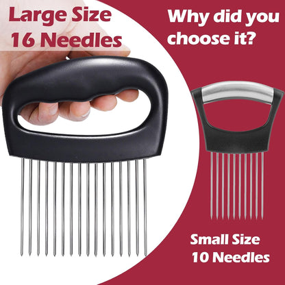 Extra-Large Onion Holder for Slicing, 304 Stainless Steel