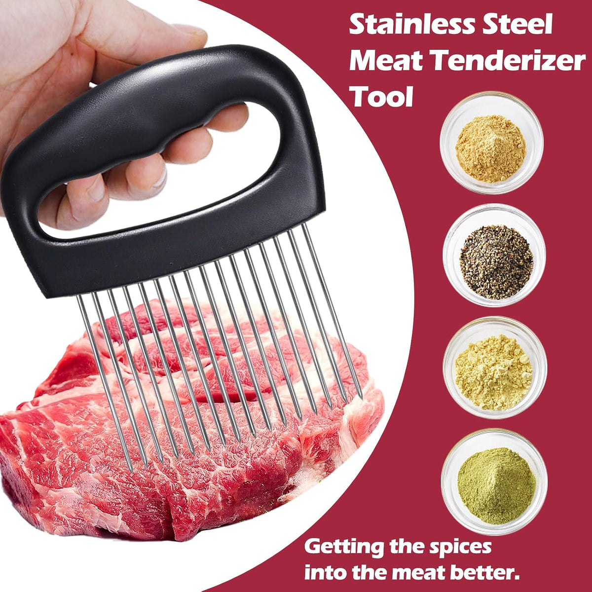 Extra-Large Onion Holder for Slicing, 304 Stainless Steel