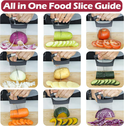 Extra-Large Onion Holder for Slicing, 304 Stainless Steel