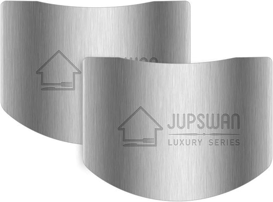 Finger Guards for Cutting Kitchen Tool Stainless Steel Finger Guard Finger Protector Avoid Hurting When Slicing and Dicing 2 Pack