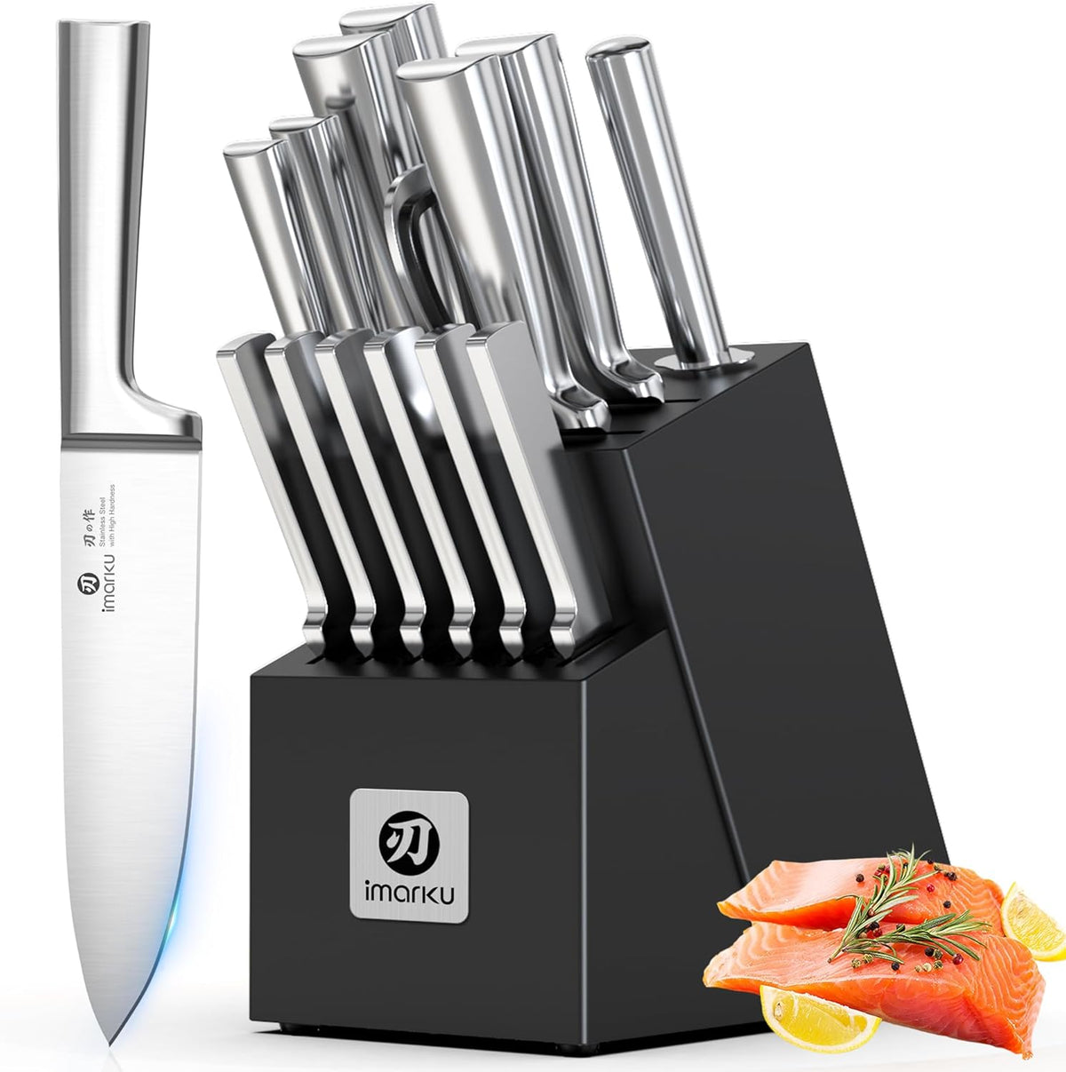 Santoku Knife 5 Inch, Japanese High Carbon Stainless Steel | Ultra Sharp Kitchen Knife, Chef Knife for Cutting Vegetable Meat, Ergonomic Pakkawood Handle, Best Choice for Home Kitchen