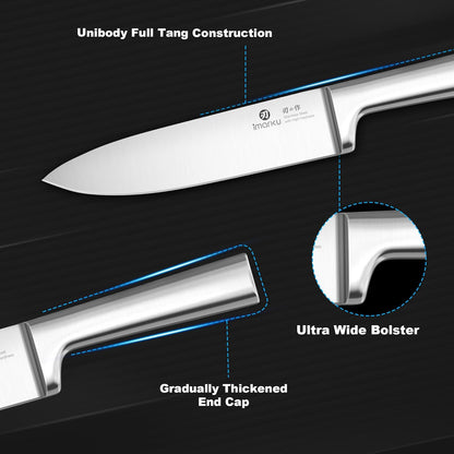 Santoku Knife 5 Inch, Japanese High Carbon Stainless Steel | Ultra Sharp Kitchen Knife, Chef Knife for Cutting Vegetable Meat, Ergonomic Pakkawood Handle, Best Choice for Home Kitchen