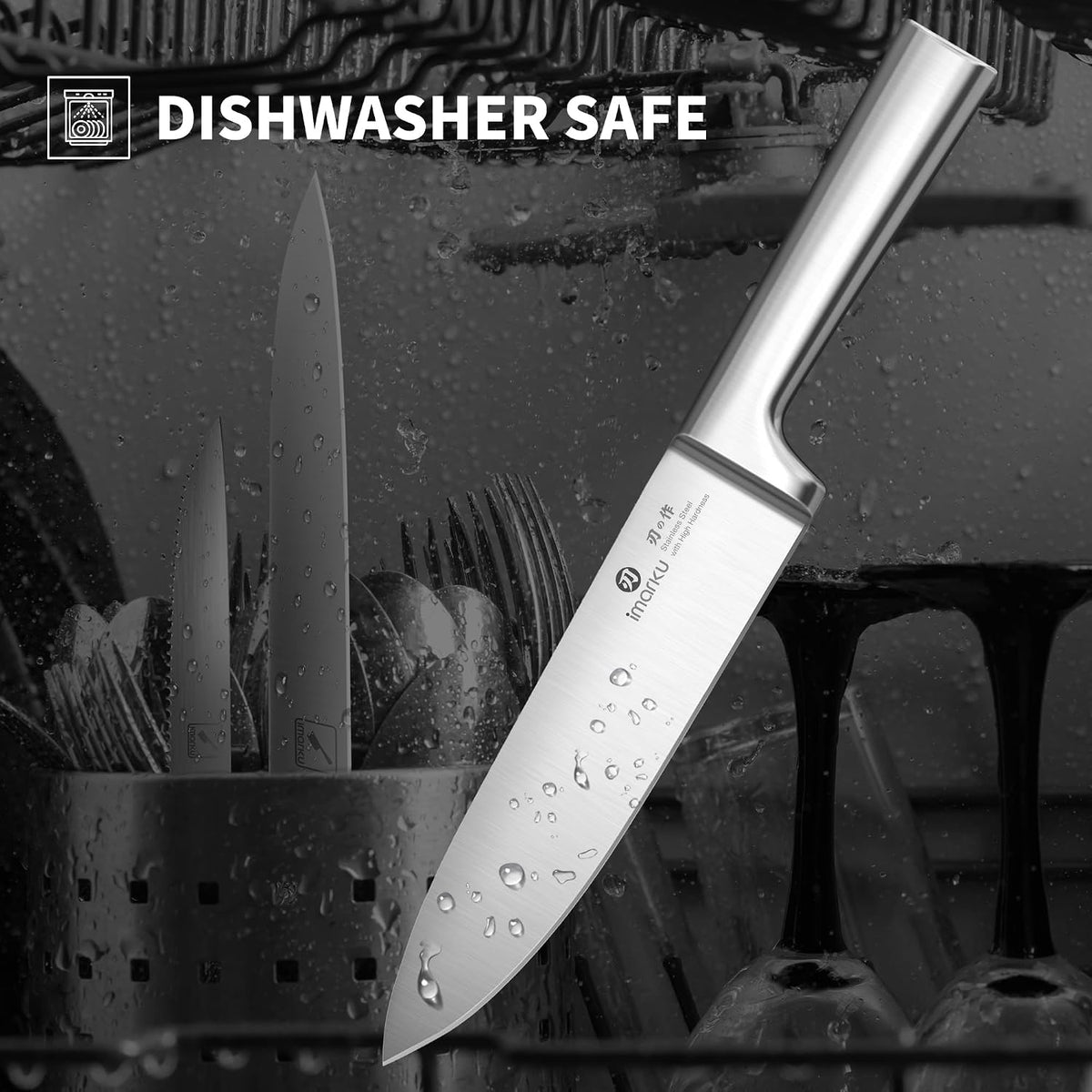 Santoku Knife 5 Inch, Japanese High Carbon Stainless Steel | Ultra Sharp Kitchen Knife, Chef Knife for Cutting Vegetable Meat, Ergonomic Pakkawood Handle, Best Choice for Home Kitchen