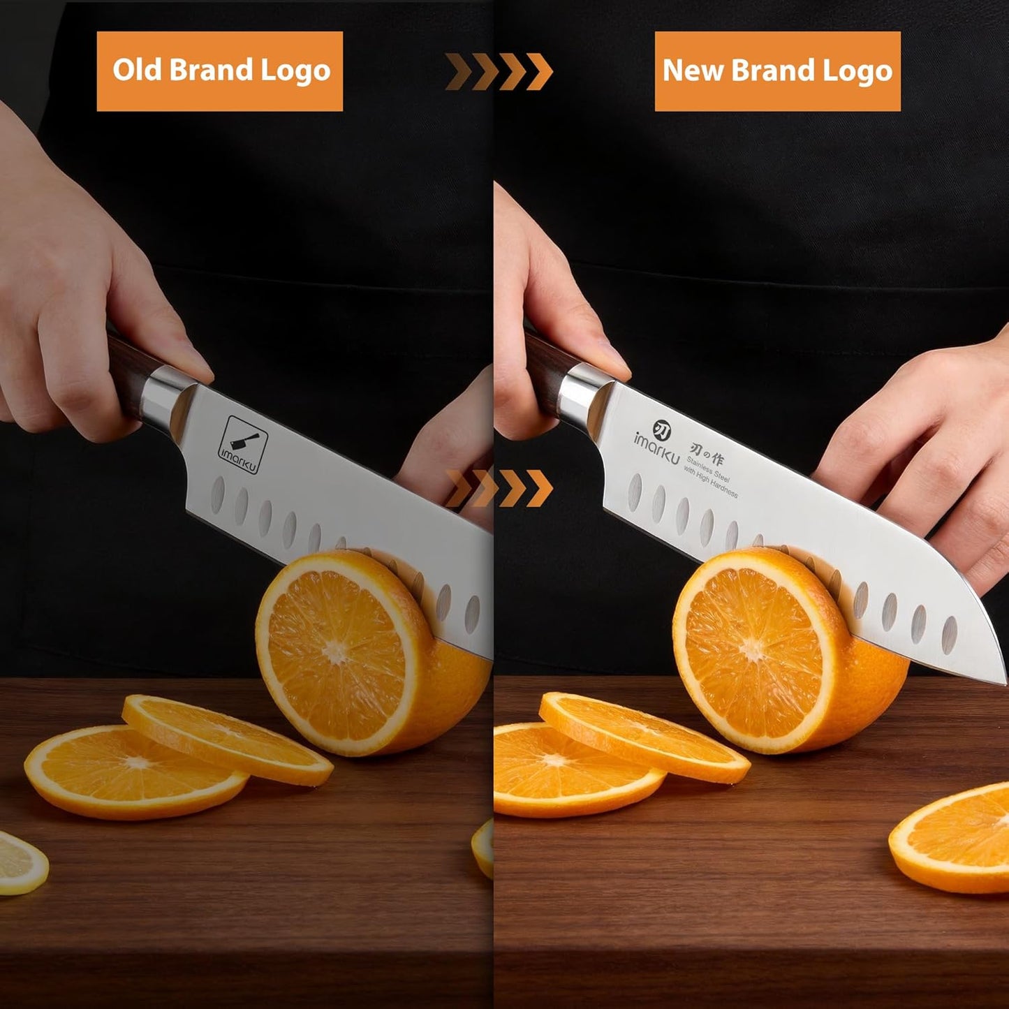 Santoku Knife 5 Inch, Japanese High Carbon Stainless Steel | Ultra Sharp Kitchen Knife, Chef Knife for Cutting Vegetable Meat, Ergonomic Pakkawood Handle, Best Choice for Home Kitchen