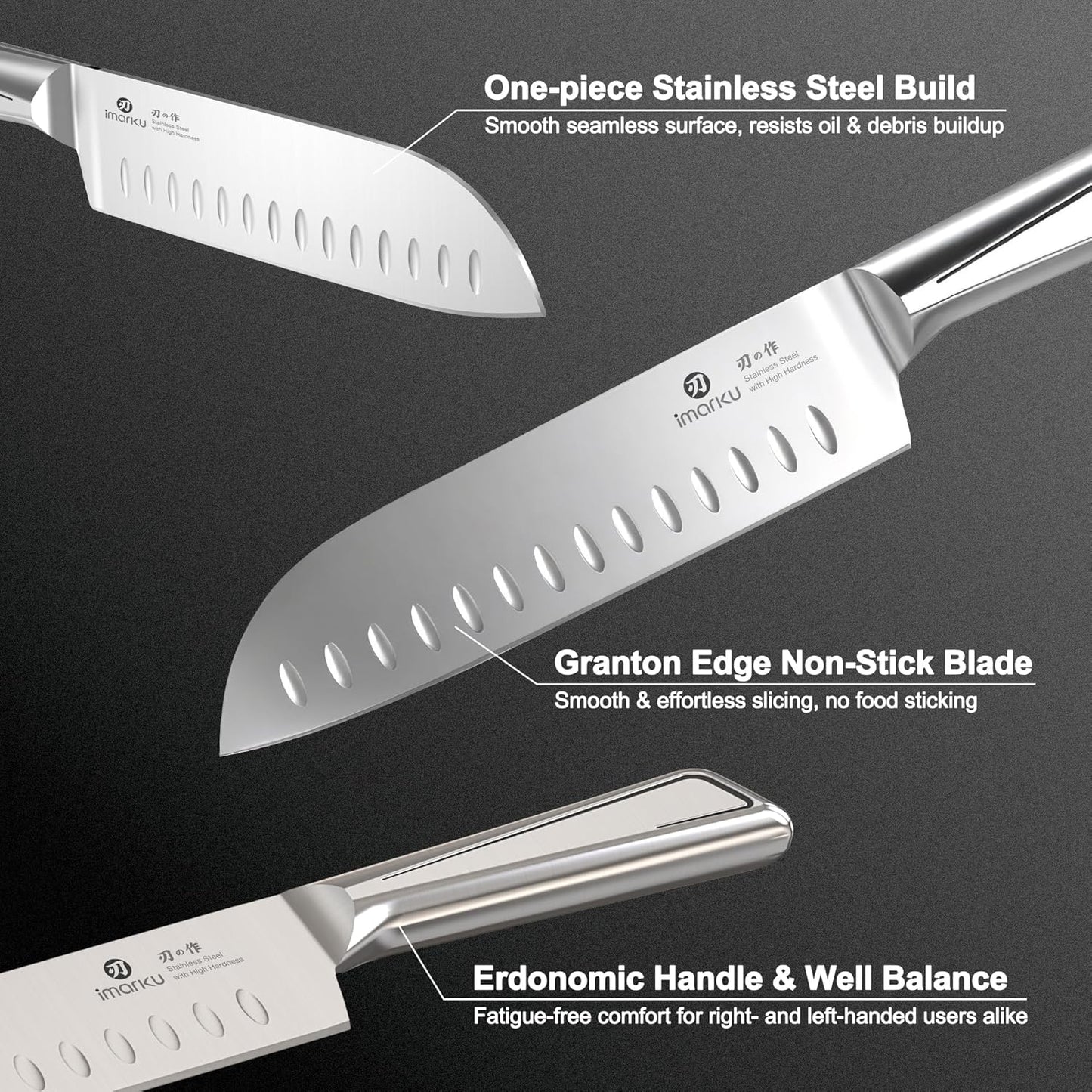 Santoku Knife 5 Inch, Japanese High Carbon Stainless Steel | Ultra Sharp Kitchen Knife, Chef Knife for Cutting Vegetable Meat, Ergonomic Pakkawood Handle, Best Choice for Home Kitchen