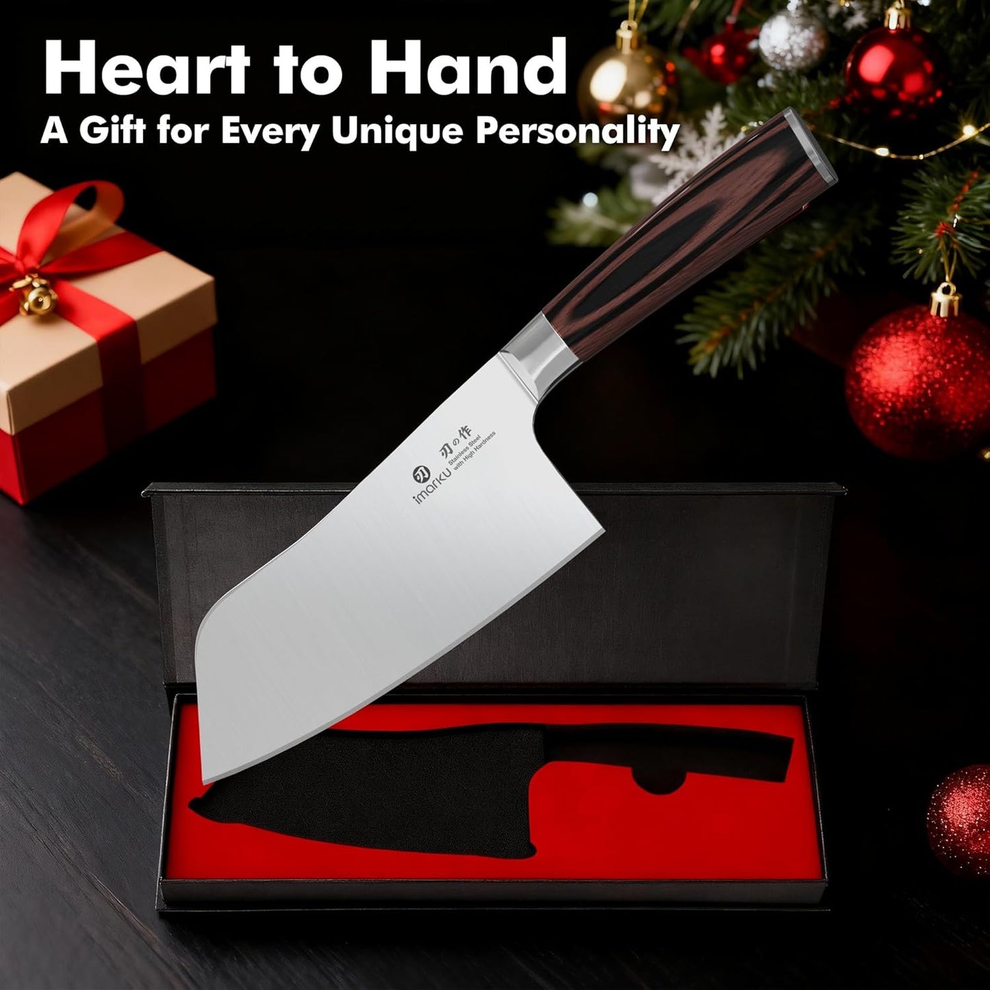 Santoku Knife 5 Inch, Japanese High Carbon Stainless Steel | Ultra Sharp Kitchen Knife, Chef Knife for Cutting Vegetable Meat, Ergonomic Pakkawood Handle, Best Choice for Home Kitchen
