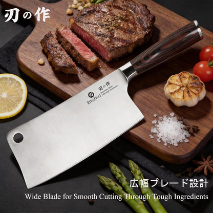 Santoku Knife 5 Inch, Japanese High Carbon Stainless Steel | Ultra Sharp Kitchen Knife, Chef Knife for Cutting Vegetable Meat, Ergonomic Pakkawood Handle, Best Choice for Home Kitchen