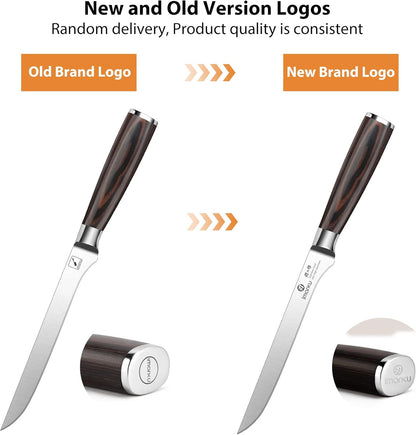 Santoku Knife 5 Inch, Japanese High Carbon Stainless Steel | Ultra Sharp Kitchen Knife, Chef Knife for Cutting Vegetable Meat, Ergonomic Pakkawood Handle, Best Choice for Home Kitchen