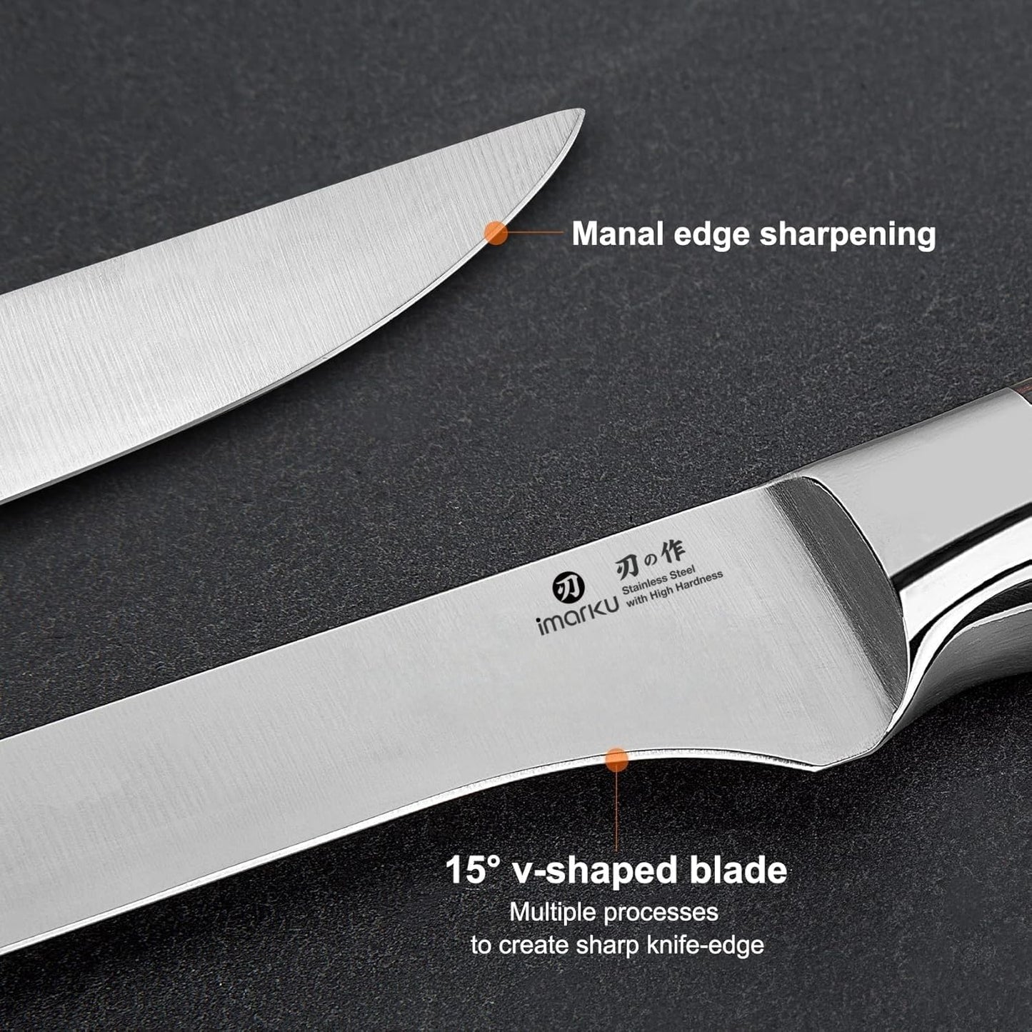 Santoku Knife 5 Inch, Japanese High Carbon Stainless Steel | Ultra Sharp Kitchen Knife, Chef Knife for Cutting Vegetable Meat, Ergonomic Pakkawood Handle, Best Choice for Home Kitchen