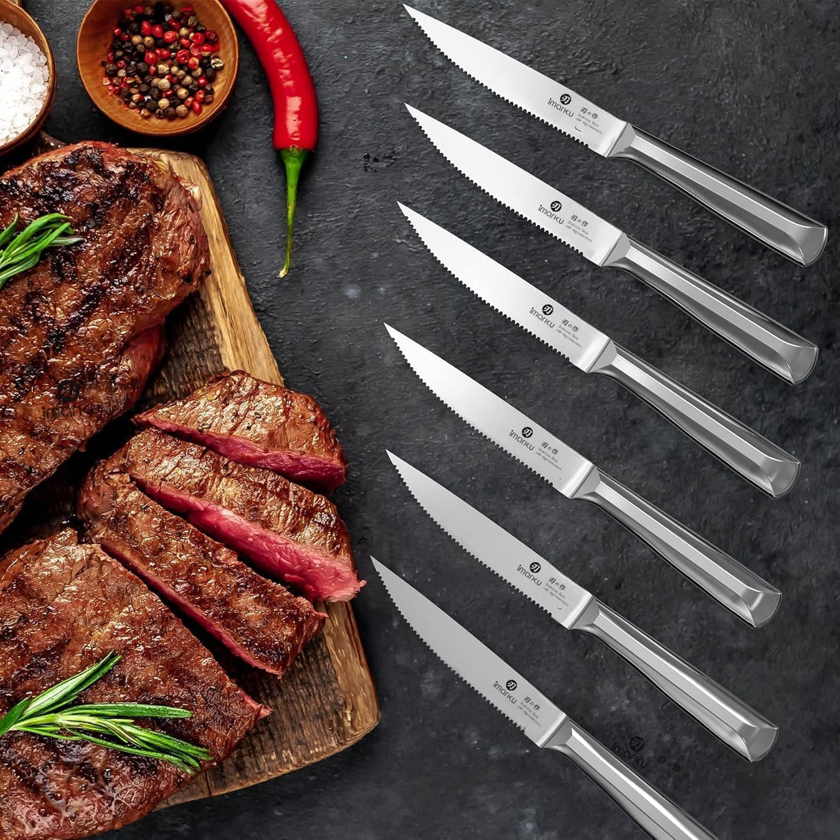 Santoku Knife 5 Inch, Japanese High Carbon Stainless Steel | Ultra Sharp Kitchen Knife, Chef Knife for Cutting Vegetable Meat, Ergonomic Pakkawood Handle, Best Choice for Home Kitchen