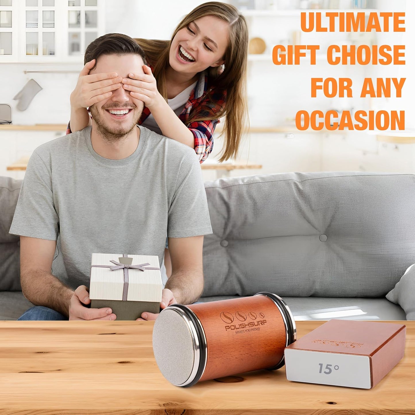 Rolling Knife Sharpener Kit, Blade Sharpening Roller for Kitchen Knives | Chef Knife Sharpening Tool, 15° & 20° Magnetic Angle, Diamond Discs for Steel of Any Hardness, Easy Manual Sharpener System