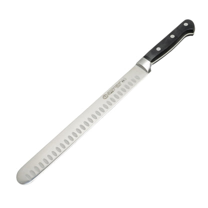 10" Black Fish/Roast Slicer with Granton Edge