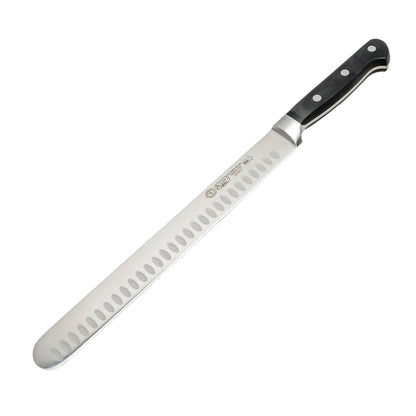 10" Black Fish/Roast Slicer with Granton Edge