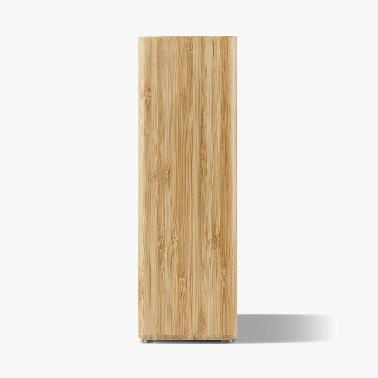 Universal Knife Block Set Without Knives Up to 10 Inch. 220x89x280mm. 3700 gr. Made of Bamboo. Series Tacos Universales. Color Brown