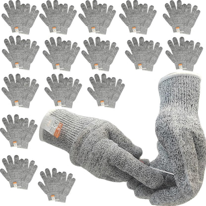 Cut Resistant Gloves, Level 5 Protection, Food Grade Anti-Cut Gloves for Kitchen, Meat & Fish Processing, Woodworking