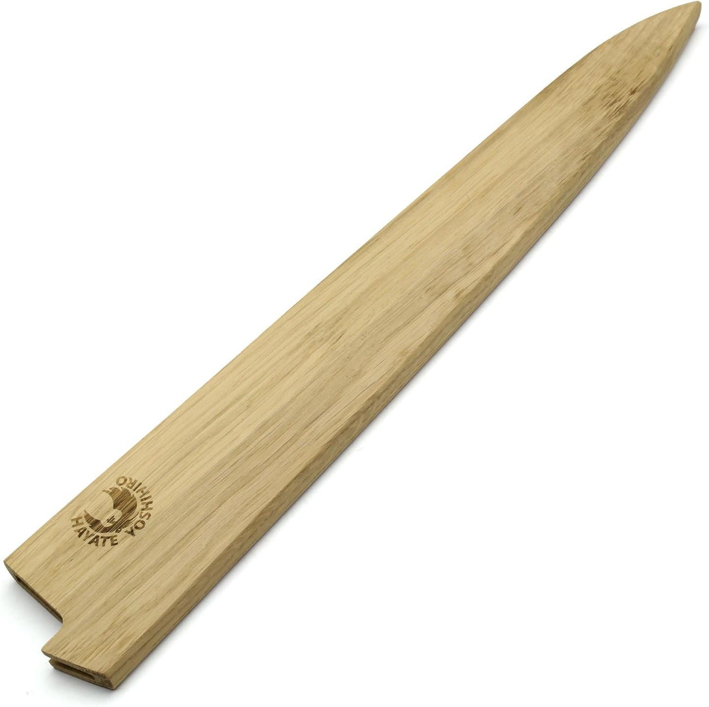 Yoshihiro Magnetic Oak Wood Saya Cover Blade Protector for Sujihiki Slicer (240mm)