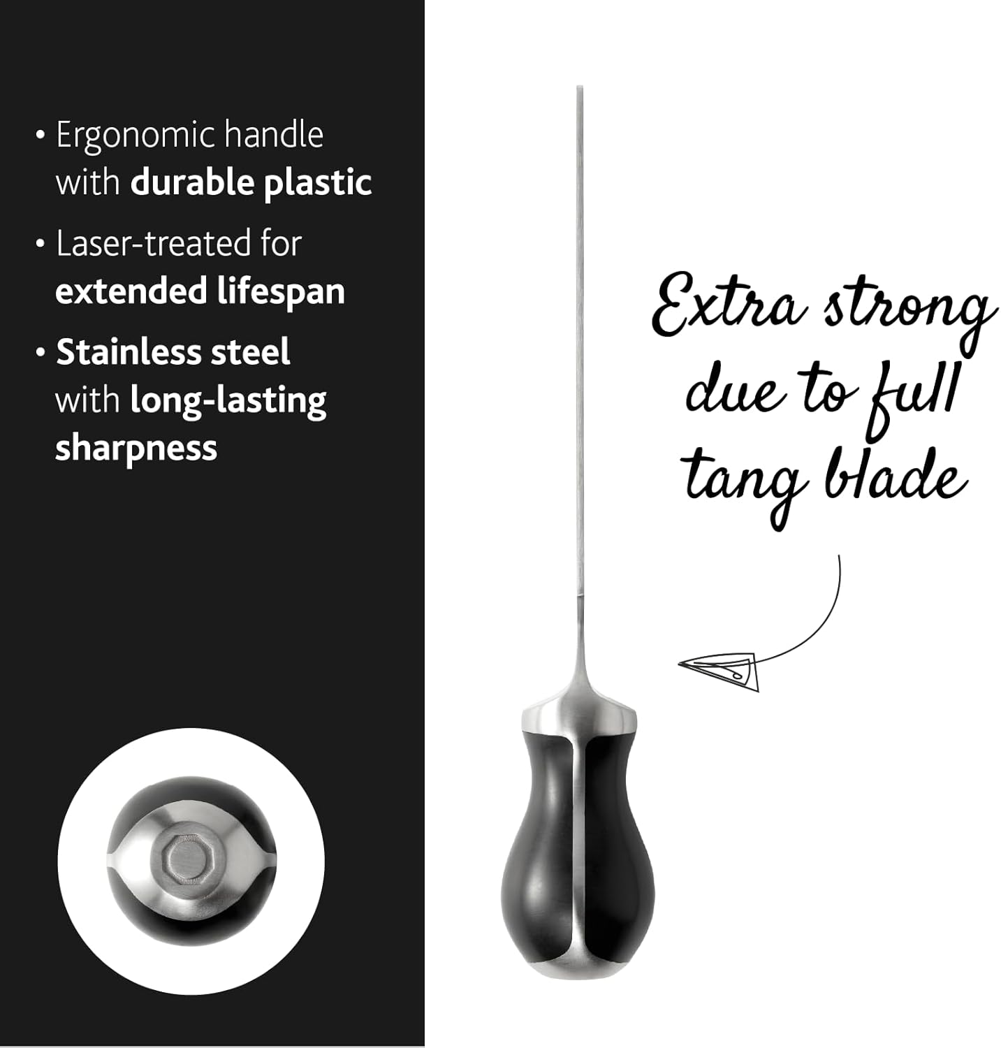 Cheesemongers Parm Set Pro - Professional Cheese Knives - for Parmesan Cheese - Stainless Steel - in Wooden Case - Ergonomic - Scoring Knife, Breaking Knife and 2 Parmesan Knives