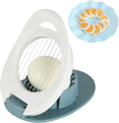Egg Slicer for Hard Boiled Eggs, Stainless Steel Wire Cutter