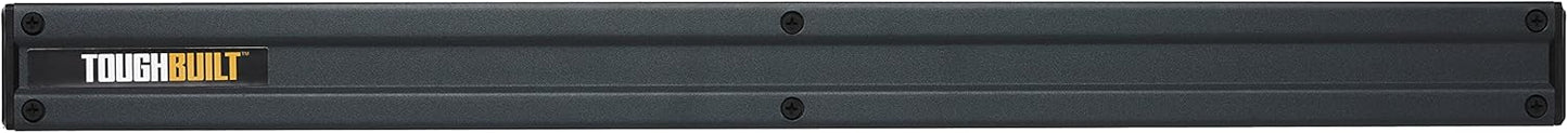 24" Wall Organizer, Steel Tool Storage Rail, TB-53 | Heavy-Duty Steel, Tool & Pouch Storage, Garage & Workshop Mount, Secure Wall Rail, Easy Installation, Jobsite Ready