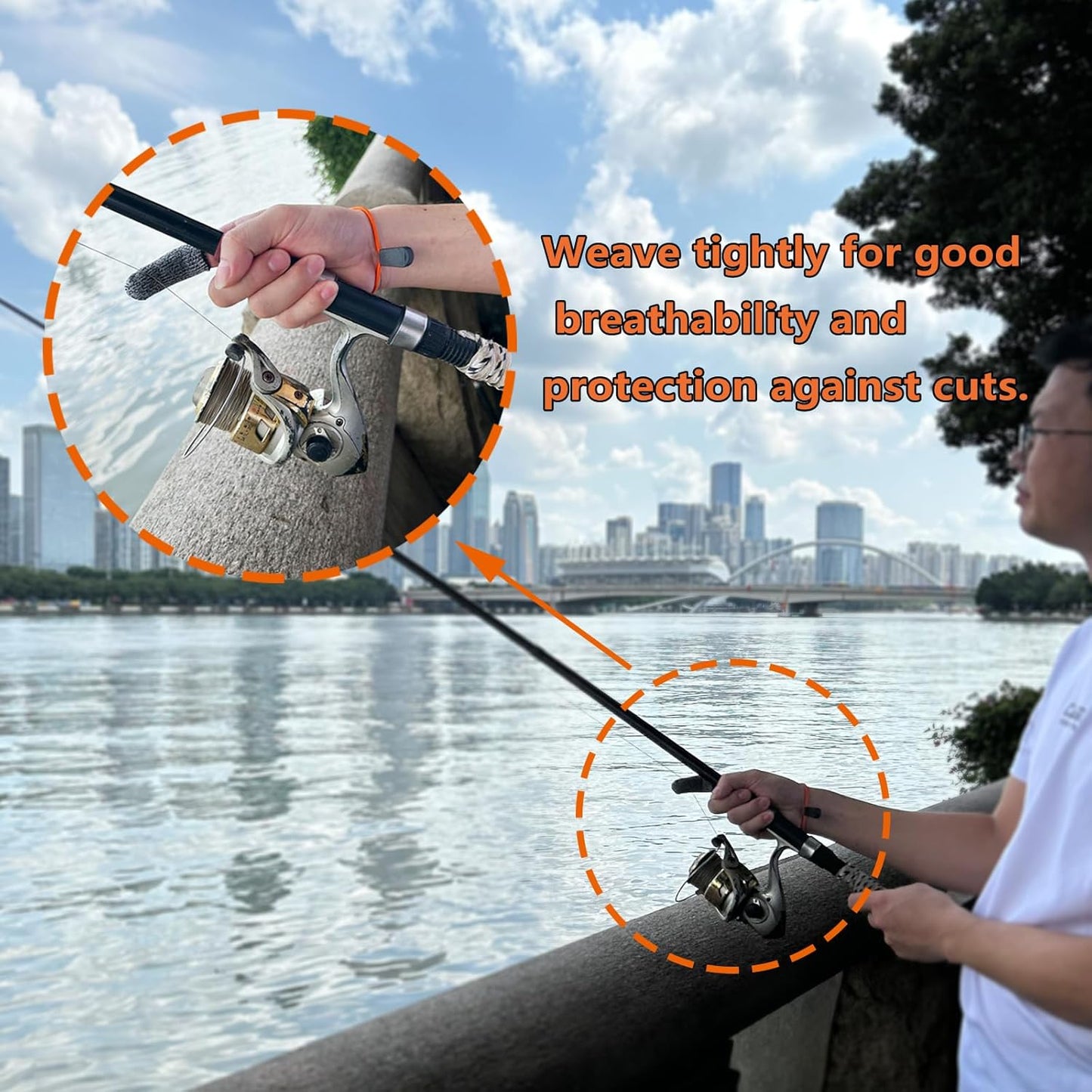 Professional Single-Finger Fishing Gloves