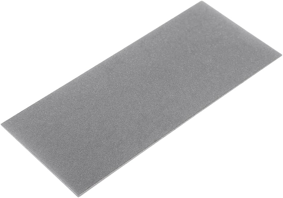 Diamond Sharpening Stone, 80-3000 Grit Polishing Diamond Whetstone Diamond Plate Honing Stone(800) (600)