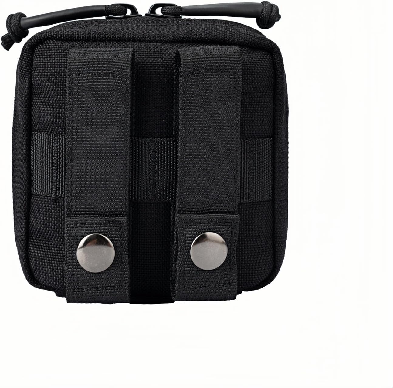 Small MED Kits Holder Duty Belt Gloves Pouch MOLLE Tactical Vest Nasal Spray Case Compact IFAK Carrier Backpack Wallet Cards Knife Gadgets Mini EDC Organizer Bag w/Removeable Clear ID Pocket