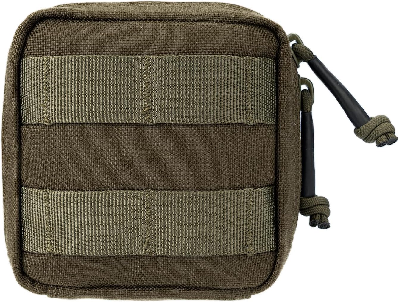 Small MED Kits Holder Duty Belt Gloves Pouch MOLLE Tactical Vest Nasal Spray Case Compact IFAK Carrier Backpack Wallet Cards Knife Gadgets Mini EDC Organizer Bag w/Removeable Clear ID Pocket