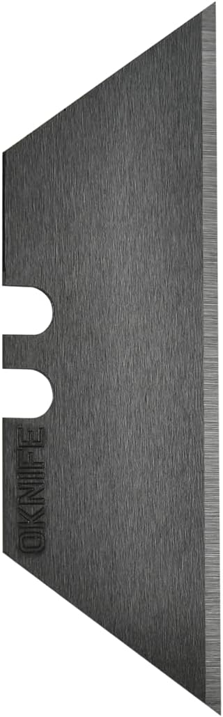 Ceramic Utility Knife Blades 10-Pack for U1, U1 Pro & U1 Ultra | Ceramic Utility Knife Blades, Zirconium Oxide with Flat Brushed Finish, fits Most Standard Utility Knives (Black)