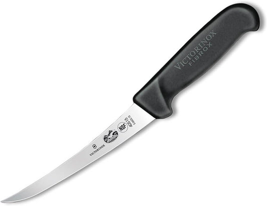 6 Inch Curved Fibrox Pro Boning Knife with Semi-stiff Blade