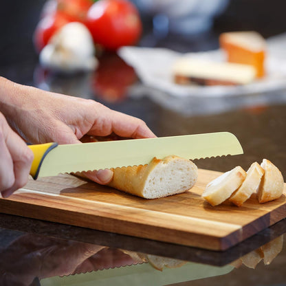 Glad Paring Knife Set, Pack of 4 | Sharp Stainless Steel Blades with Non-Slip Handles | 3.5-Inch Kitchen Knives for Cutting Vegetables and Peeling Fruit,Gray