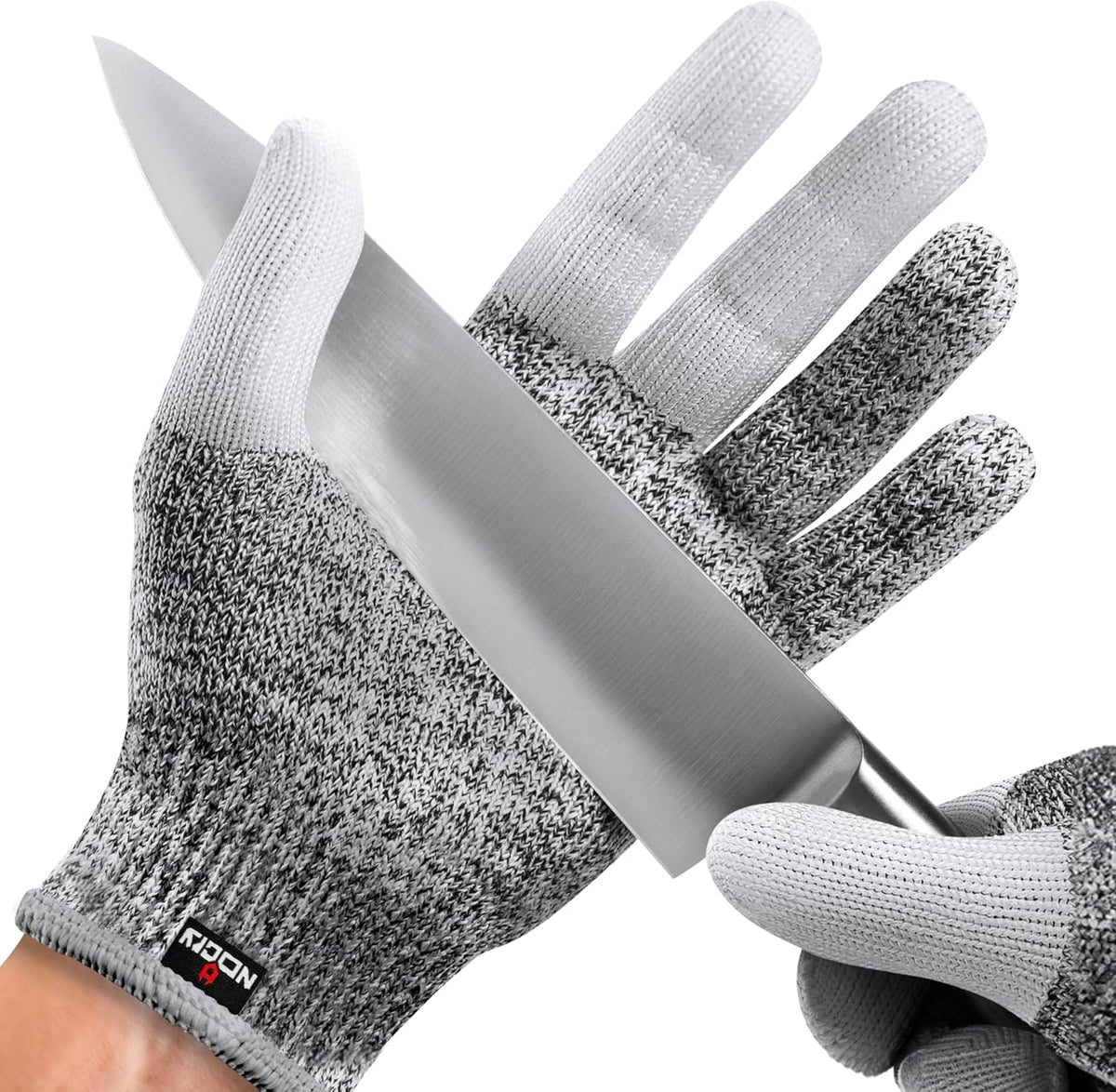 Premium Cut Resistant Gloves Food Grade — 100% Food Safe — Level 5 Meat Cutting Glove for Chefs & Butchers — Perfect Mandoline Glove or Oyster Shucking Gloves with Superior Comfort & Dexterity