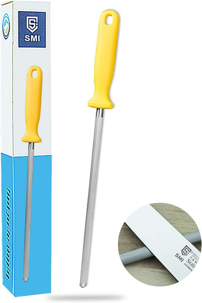 9 inch Knife Honing Steel Solingen Germany Sharpening Steel Rod Kitchen Knife Sharpener