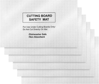 Haull 6 Pcs Non slip Cutting Board Mats, 16 x 10 Inches