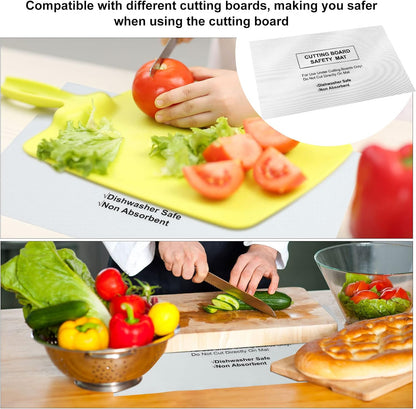 Haull 6 Pcs Non slip Cutting Board Mats, 16 x 10 Inches