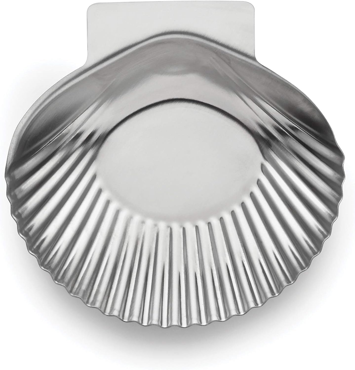Grillable Shells, Stainless Steel Grillable Oyster Shells, Set of 12 | Grill or Bake Oysters | Durable Stainless Steel Grilling Shells | Cook & Serve Oysters | Seafood Barbeque Accessories