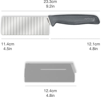 Crinkle Cut Knife, Potato and Vegetable Cutter, Stainless Steel