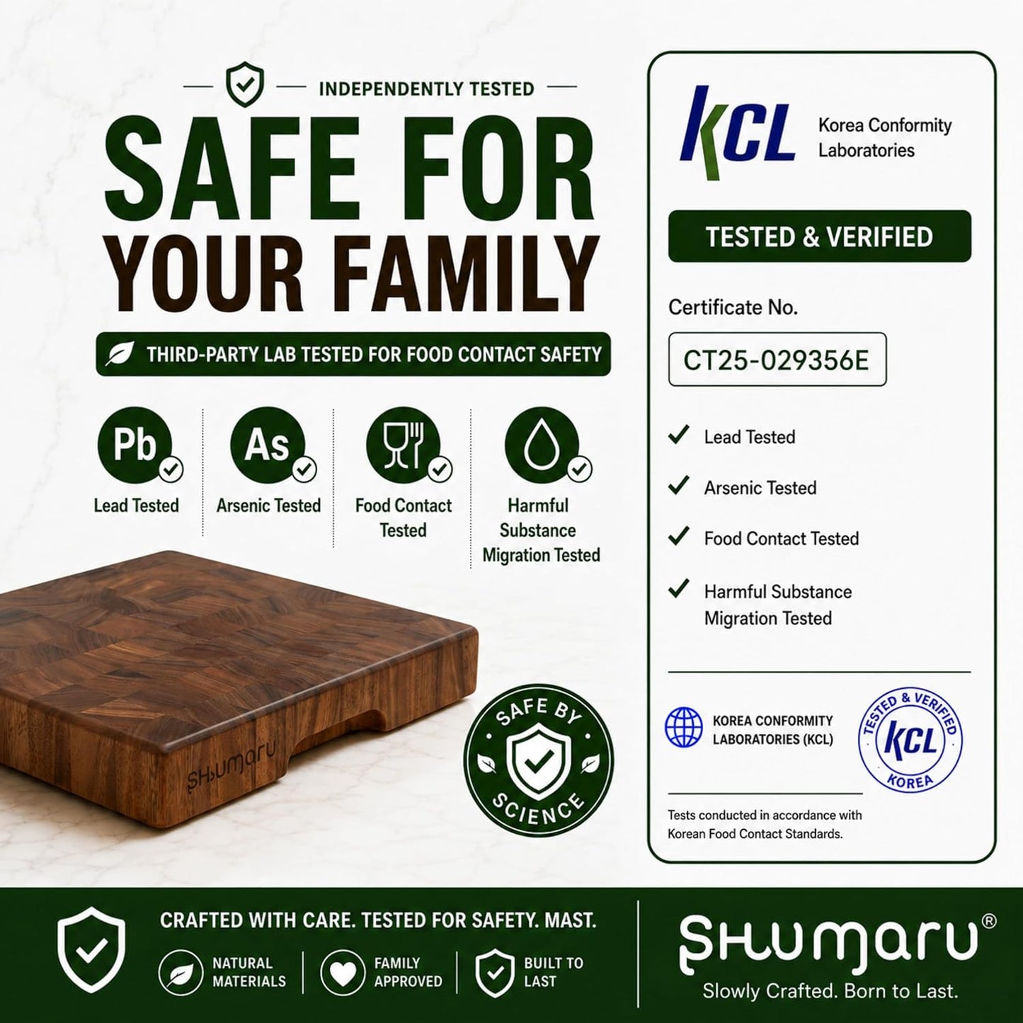 Mahogany End Grain Cutting Board, 17×13×1.6 in – Handmade Butcher Block, Knife-Friendly, Juice Groove, Non-Slip Feet