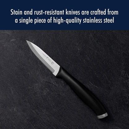 Silvercap Razor-Sharp 3-Piece Kitchen Knife Set, Chef Knife, Paring Knife, Utility Knife, German Engineered Informed by 100+ Years of Mastery