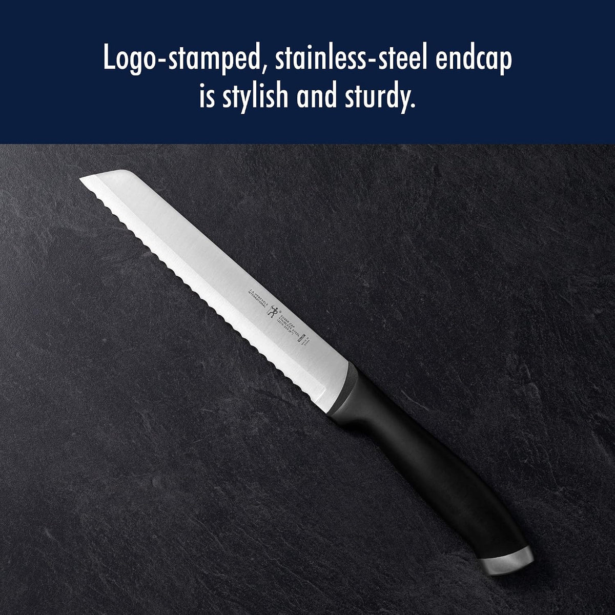 Silvercap Razor-Sharp 3-Piece Kitchen Knife Set, Chef Knife, Paring Knife, Utility Knife, German Engineered Informed by 100+ Years of Mastery