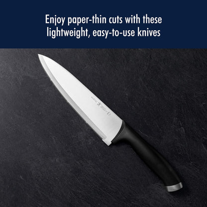 Silvercap Razor-Sharp 3-Piece Kitchen Knife Set, Chef Knife, Paring Knife, Utility Knife, German Engineered Informed by 100+ Years of Mastery