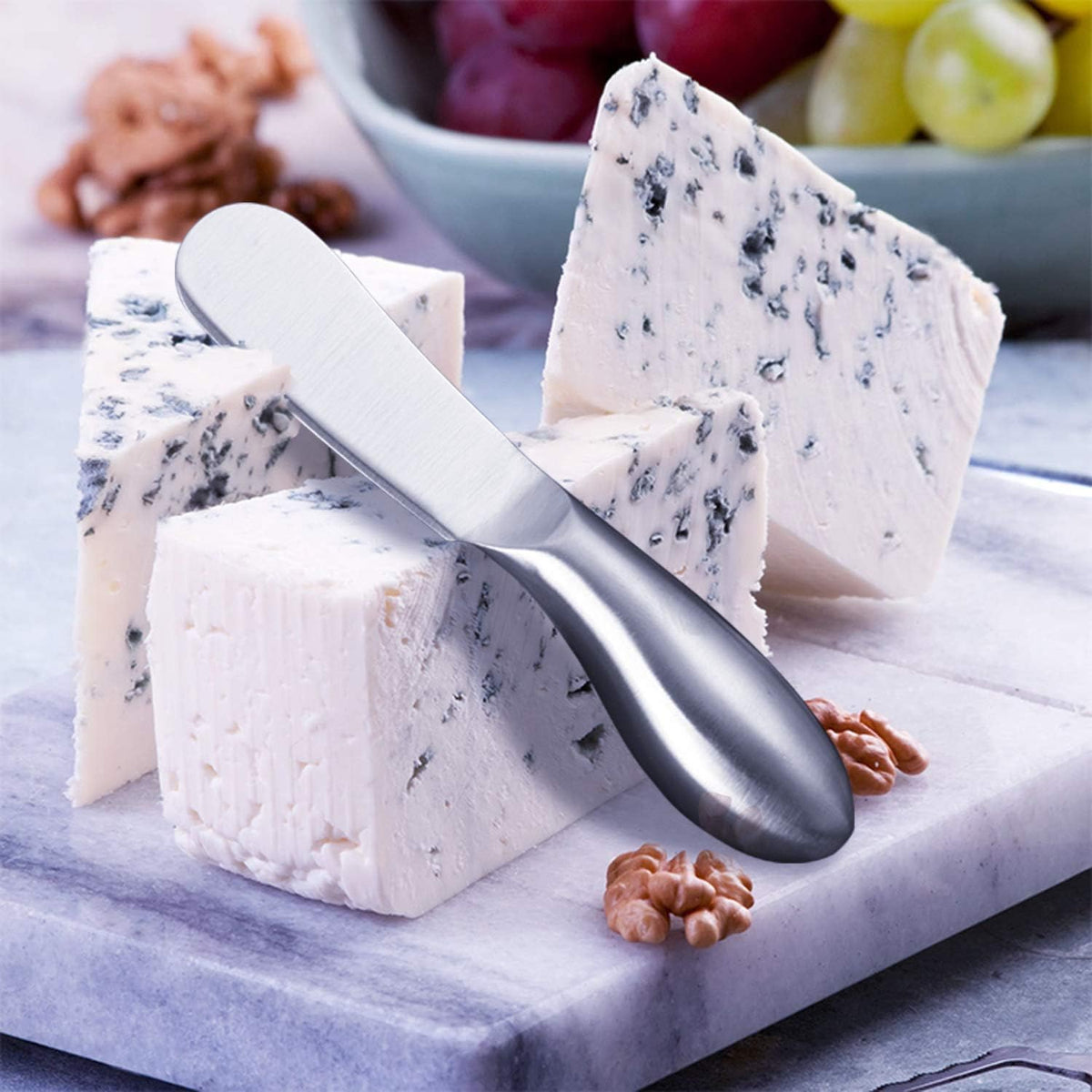 4-Piece Spreader Cheese Butter Knife Set with Premium Gift Box
