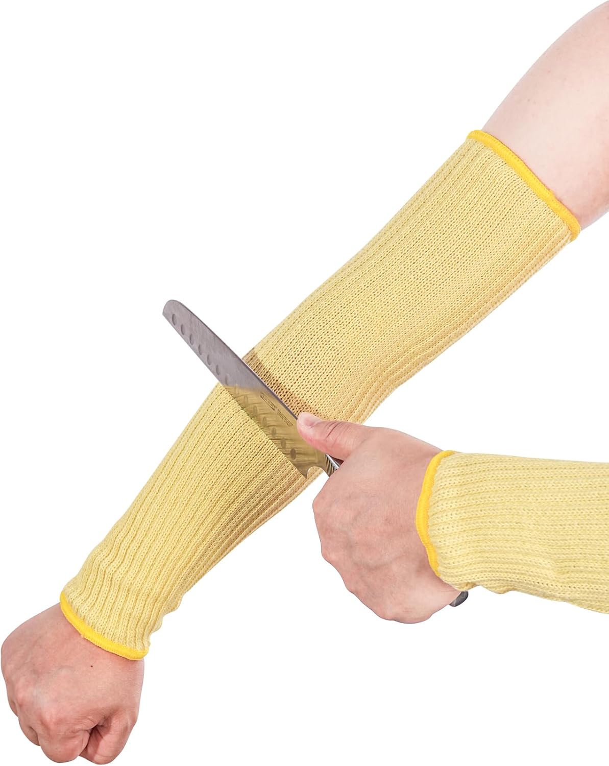 Cut Resistant Arm Sleeves,Heat Resistant,Flame retardant Arm Protectors, for Thin Skin and Bruising