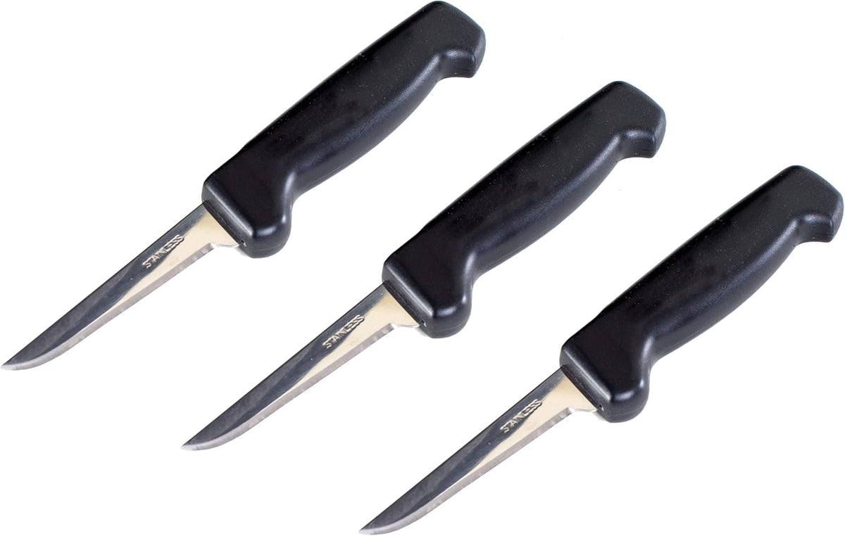 Paring Knife – 2.5” Ultra Sharp Surgical Stainless Steel Paring Knives – 3 Pack