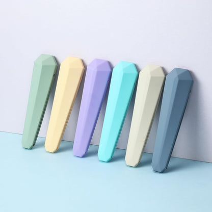 Utensils for Lunch Box, 4Pcs Travel Silverware Set with Case, Teal | Portable Silicone Case, 18/8 Stainless Steel Fork Spoon Knife Set for Work School Picnic, Reusable Camping Cutlery for Kids