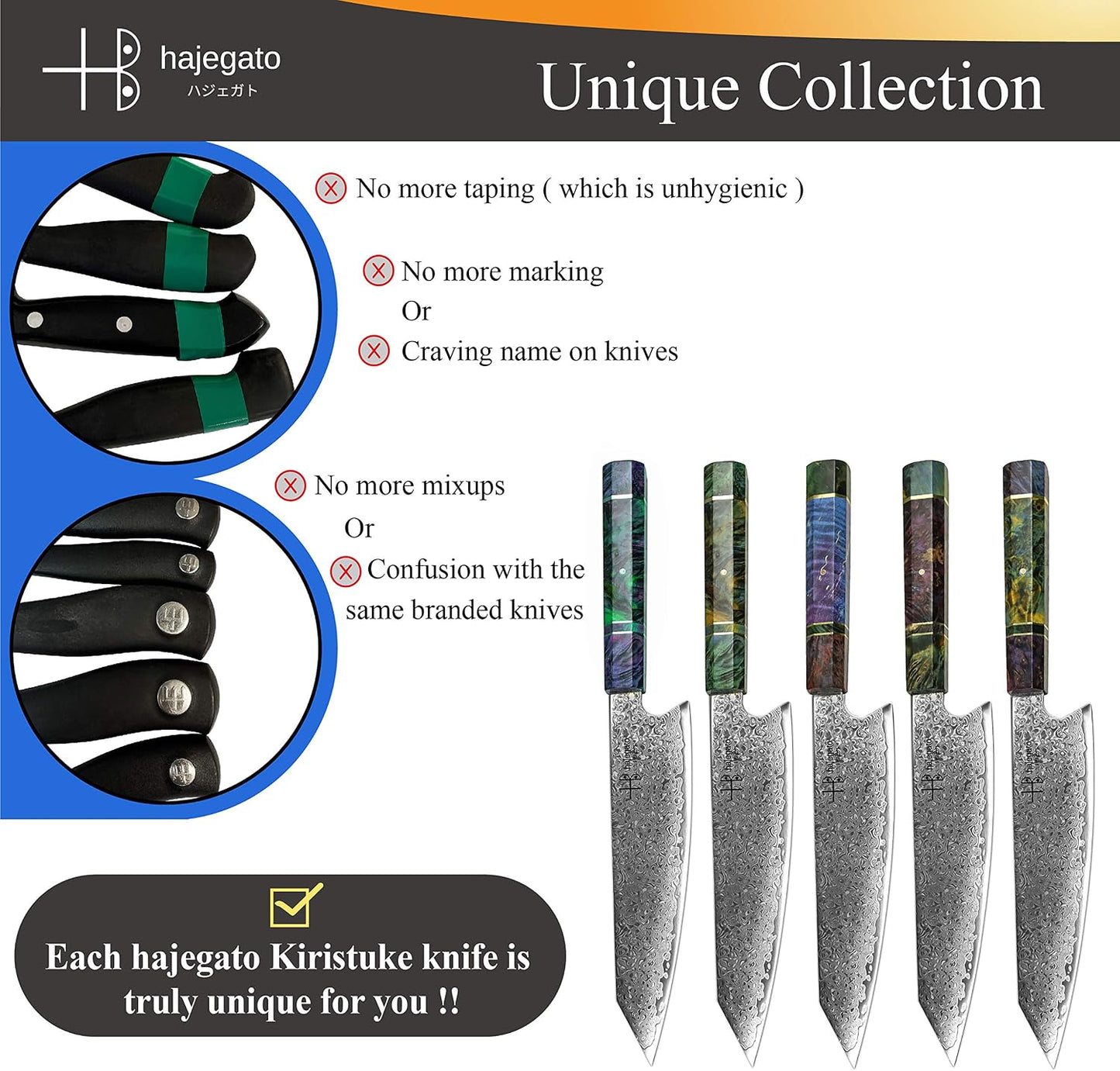 Damascus Chef Knife Kiritsuke Unique One Of Kind Handle Professional 8 Inch Japanese Chefs Kitchen Knife Vg10 67 Layers Damascus Steel Knive with Sheath