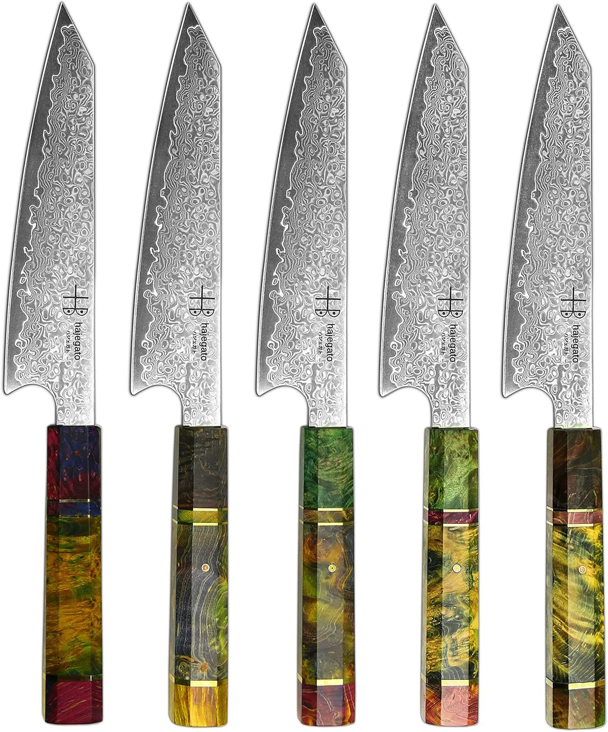 Damascus Chef Knife Kiritsuke Unique One Of Kind Handle Professional 8 Inch Japanese Chefs Kitchen Knife Vg10 67 Layers Damascus Steel Knive with Sheath