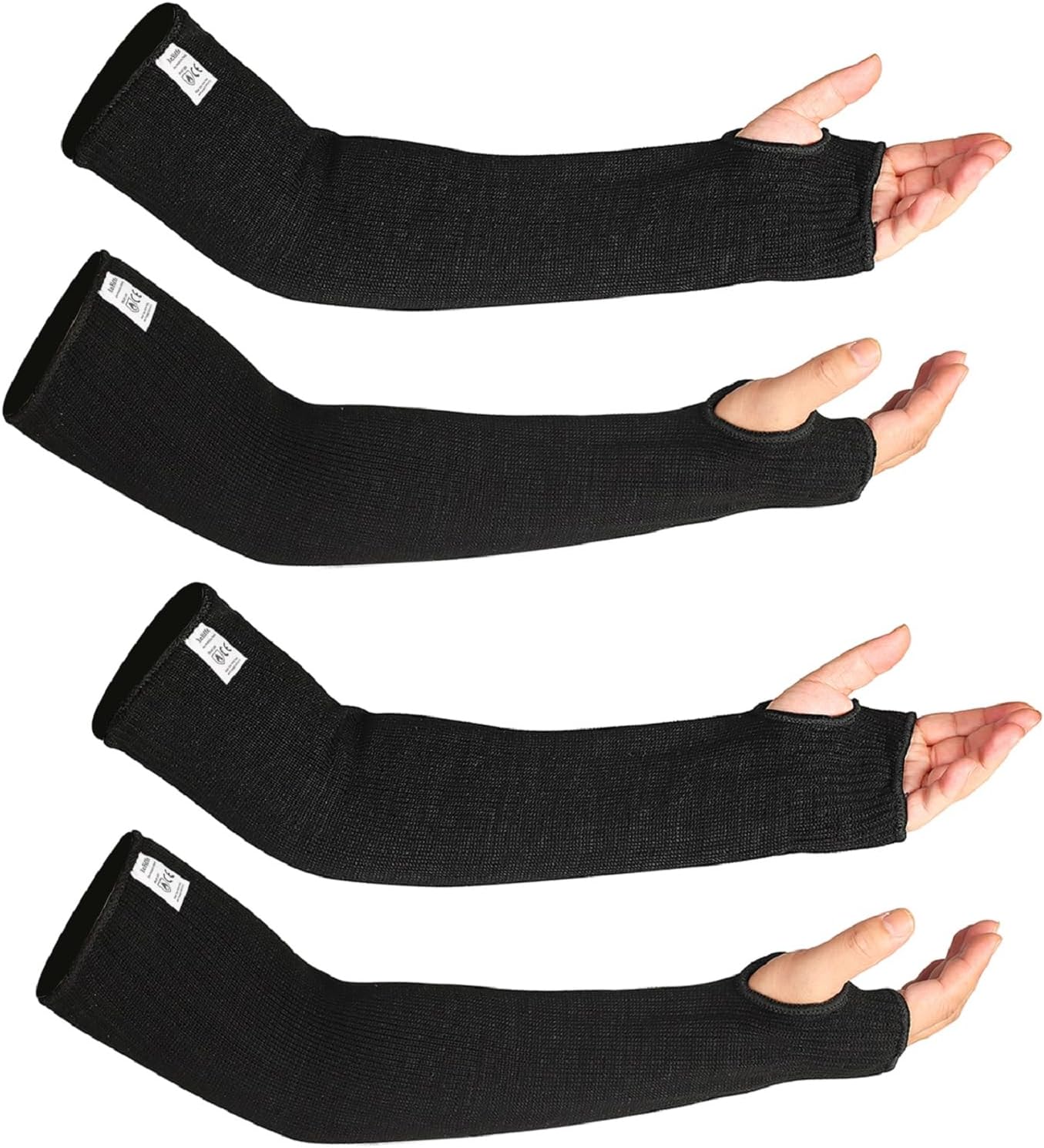 Kevlar Heat Resistant Sleeves, 19 Inch Long with Thumb Hole | Safety Anti-heat Arm Guards, For Kitchen, Gardening, Mechanic, Polish and Car Fixing Work