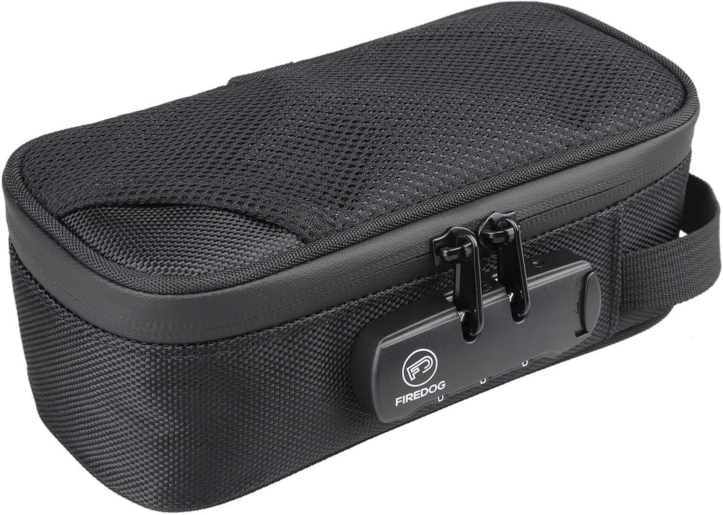 Smell Proof Case with Lock, Odor Proof Bag Containers Case Pouch for Travel Storage (Grey, 8x4x2.75 Inch)