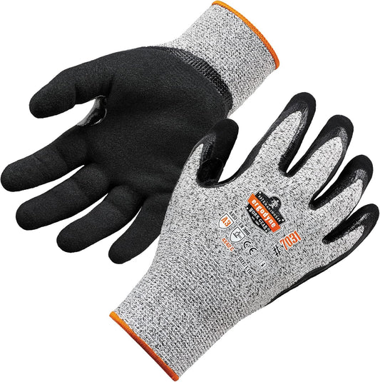 Nitrile Coated Work Gloves, Cut Resistant Level A3, Grip For Wet or Dry Enviroments, ProFlex